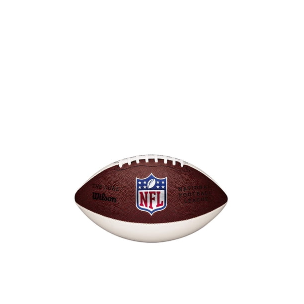 Miniatura de autógrafos Football Wilson NFL, color marrón y blanco