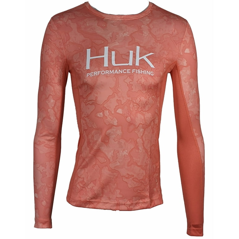 Huk Ladies Icon X Camo Current Bimini Medium Long Sleeve Shirt