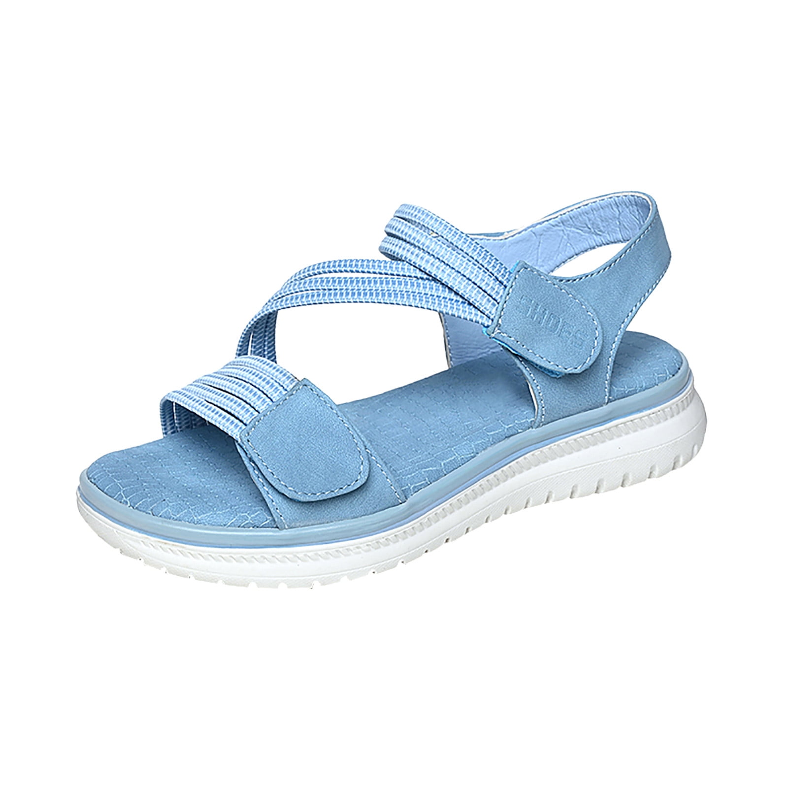ladies light blue sandals