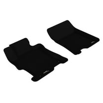 3D MAXpider Custom Fit Kagu Floor Mat (Black) Compatible with Honda Accord 2008-2012 - Front Row