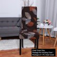 thumbnail image 2 of Unique Bargains Elastic Washable Dining Chair Cover Coffee, 2 of 8