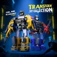 thumbnail image 3 of Gelomee Transforming Toys for 4-7 Year Old Boys, Magnetic Robots Toys for Kids, Easy to Assembly, Ideals Birthday Gift Aged 3-8 Years Old, 3 of 10