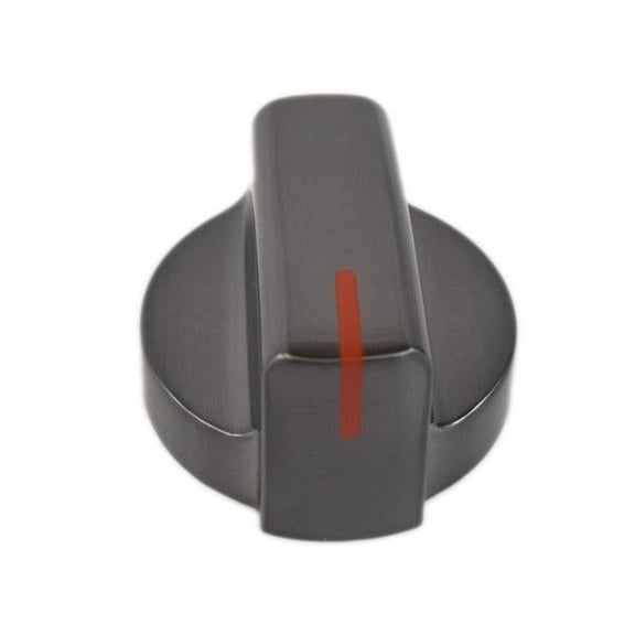 Frigidaire 5304509239 Range Surface Burner Knob (Black Stainless) (Genuine Oem Part)