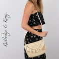 thumbnail image 4 of Rutledge & King Ashley Straw Crossbody Bag with Handle - Natural, 4 of 5