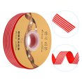 thumbnail image 4 of Unique Bargains 50 Yards x 1' Christmas Striped Ribbon, Rose Red and White Ribbon Candy Cane Ribbon Roll Wrapping Ribbon, 4 of 6