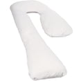 Leachco All Nighter Total Body Pregnancy Pillow, Ivory