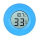 thumbnail image 2 of Termómetro Digital, Mini Termómetro Digital LCD Circular, Higrómetro para Medidor de Temperatura y Humedad en Interiores con resistente a la Humedad, Fuerte Antinterferencias, 2 of 7