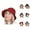 Red, variant on Waterproof Bucket Hats Women - Quick Dry Sun Hat Rain Outdoor Women's Autumn And Winter Woolen Pot Hat Fashion And Cute Knitted Warm And Cold Fisherman Hat