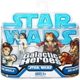thumbnail image 2 of Star Wars 2009 Galactic Heroes 2-Pack Padme and Jar Jar Binks, 2 of 2