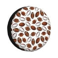 thumbnail image 1 of Fotbe Football Funda de Llanta de Repuesto con Estampado, Engrosada, Ajuste Universal para Jeep, Remolque, RV, SUV, Camión-14 inch, 1 of 6