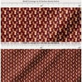 thumbnail image 2 of Soimoi Cotton Voile Fabric Christmas Baubles & Reindeer Face Animal Decor Fabric Printed Yard 56 Inch Wide, 2 of 7