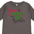 thumbnail image 4 of Inktastic Santa is Promoting Me to Big Brother Boys Long Sleeve Toddler T-Shirt, 4 of 5