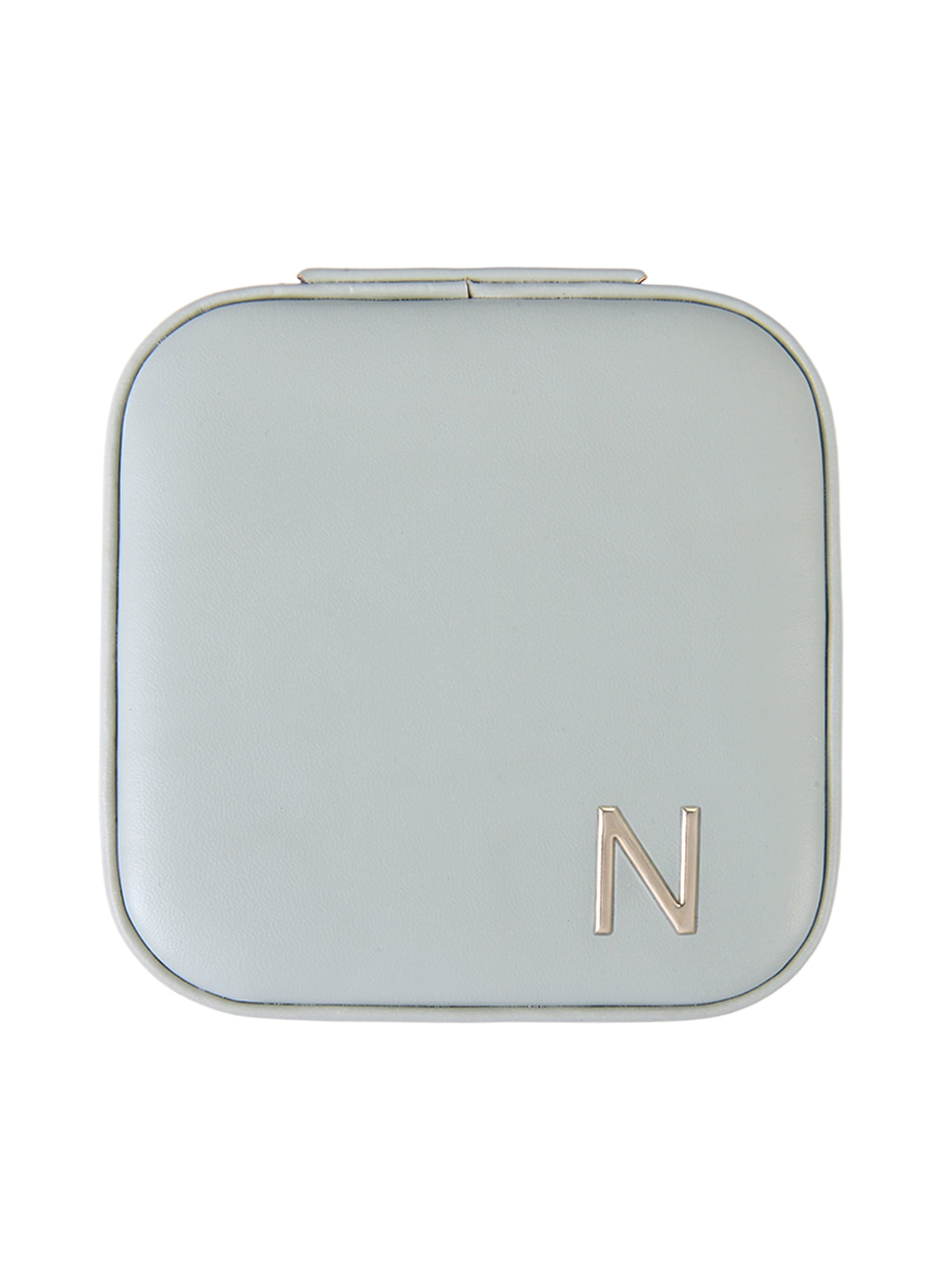 Time and Tru Square Sage Initial "N" Jewelry Organizer
