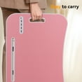 thumbnail image 6 of Foldable Laptop Table, Portable Bed Desk Tray, Lap Desk with USB Ports, Pad & Cup Holder, Drawer - Laptop Stand for Writing/Drawing/Homework/Breakfast-Pink, 6 of 6