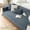Blue Gray, variant on Chenille Sofa Cover , Washable Couch Slipcover for Living Room Bedroom Office Dorm,  Non-Slip Pet Friendly Furniture Protector
