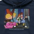 thumbnail image 2 of Hey Arnold! - Stoop Kid - Men's Pullover Hooded Fleece Sweatshirt, 2 of 4