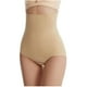 thumbnail image 2 of Pantalones moldeadores para mujer, cintura alta, plano, ajustados, con faja y realce de cadera, ropa interior moldeadora., 2 of 7