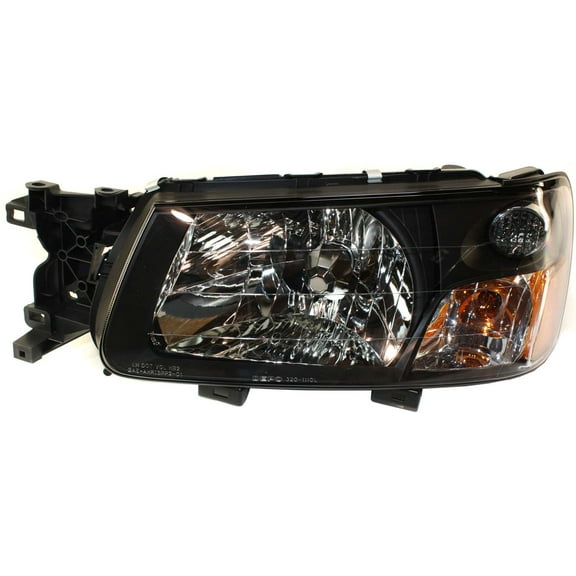 Headlight Compatible With 2003-2004 Subaru Forester Left Driver Halogen With bulb(s)