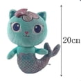 thumbnail image 4 of Newest 10 stlyes Gabby Dollhouse Plush Toy Cartoon Stuffed Animals Mermaid Cat Plushie Doll Kids Birthday Christams Gifts, 4 of 5