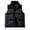 Black1, variant on ameIAEA Men's Lightweight Puffer Vest Outerwear Warm Winter Sleeveless Down Jacket with Pockets
