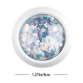 Nail Glitter Sequins Rainbow Colored Glitter For Manicure Eye Shadow