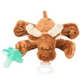 thumbnail image 3 of Nookums Paci-Plushies Buddies - Moose Pacifier Holder, 3 of 3