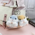 thumbnail image 2 of Porte-clés en Peluche Hamster Mignon Porte-Clés Pendentif Sac à Main, 2 of 4