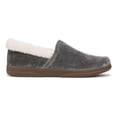 thumbnail image 2 of Vionic Women's Charcoal Velvet Clare Cozy Collar Slippers 6M, 2 of 5