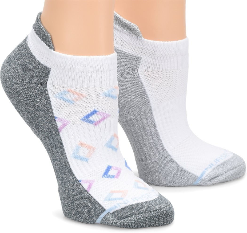 Nurse Mates Mild Compression Socks Anklet 2/Pack