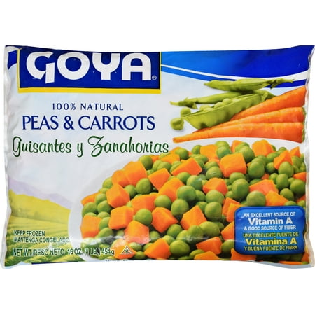 GOYA 100% Natural Frozen Peas & Carrots, 16 oz