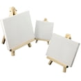 thumbnail image 4 of Mini caballete de pintura al óleo digital para niños, hecho a mano, de madera maciza, para escritorio, marco de fotos, tablero de dibujo, 4 of 5