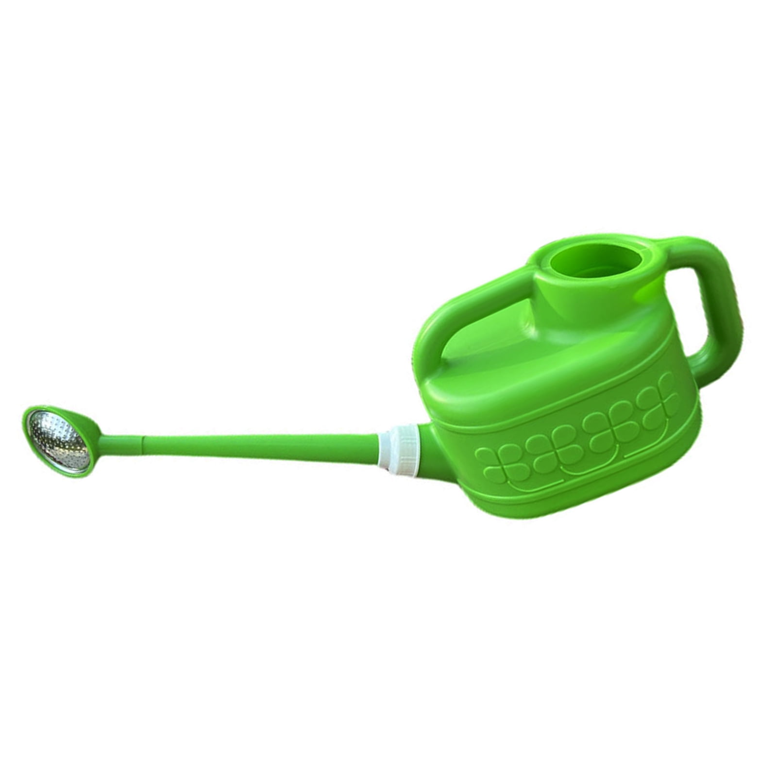 Large Capacity Gardening Watering Can With Interchangeable Spout Plastic Ergonomic Grip For Potted Plant Baskets