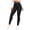 Black, variant on Women Yoga Leggings,Pineapple Textured High Waist Butt Lifting Sculpting Fitness Workout Pants Stretchy Breathable Casual Long Honeycomb Textured Leggings Tummy Control Workout Gym Activewear