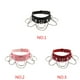 thumbnail image 4 of Minnieouse Gargantilla de cuero negro para mujer, Collar femenino, cadena gótica Punk Harajuku Ropa, zapatos y accesorios Miscelánea rojo, 4 of 6