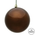 thumbnail image 3 of Vickerman 3" Mocha Candy Ball Ornament, 12 per Bag, 3 of 5