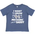 thumbnail image 3 of Inktastic I Want to Grow Up to Be a Mechanic Like My Daddy Boys or Girls Baby T-Shirt, 3 of 5