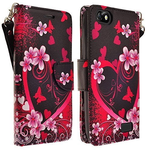 For iPod Touch 5 /6th Generation Printed Design Flip Wallet Stand Case Cover #D1 