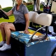 thumbnail image 2 of Jeiento Hawaii Palm Tree Golf Cart Seat Covers Golf Cart Seat Blanket Covers Golf Cart Seat Towel Fits for More 2 Person Seats Golf Carts, 2 of 5