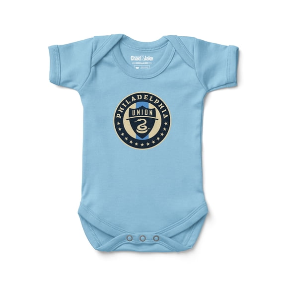Infant Chad & Jake Light Blue Philadelphia Union Bodysuit
