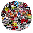 thumbnail image 5 of 100x Autocollants et Décalcomanies - Musique ROCK Multicolore, 5 of 5