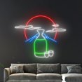 thumbnail image 4 of Handmadetneonsign Sake Wine Neon Sign, Fuji Mountain Wall Art Decor, Japanese Wine Wall Decor, 4 of 5