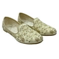 thumbnail image 2 of Punjabi Jutti For Men Wedding Loafer Shoes Comfort Sherwani Shoes Indian Flat Jutti, 2 of 4