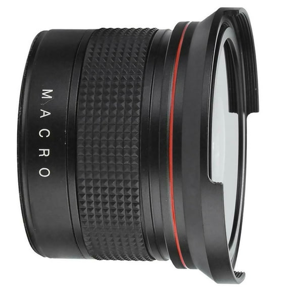 Camera Fisheye Lens Adapter High Megapixel Photography, Heavy Duty Construction, Multi-Coated for Canon Rebel T7i