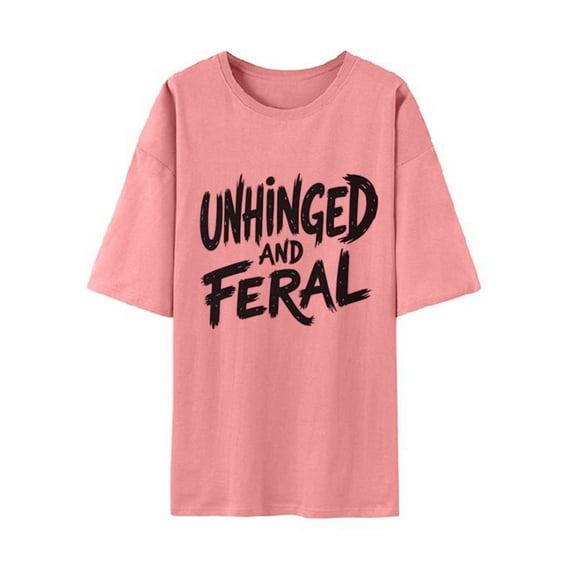 Unisex Printed Crew Neck T-Shirt Sporty Comfort Top for Everyday Casual Wear