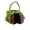 Green, variant on Halloween Baskets for Decorations, Horror Props Candy Bags, Flexible Storage Basket with Carry Handles for Treats, Snacks, and Mini Gift, for Festivals and Daily Use