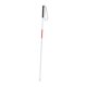 thumbnail image 2 of de caña ciega,Ciego stick ciego anciano ,Bastón de caña de caminar plegable caña ciega,Guía ciego palo de senderismo con discapacidad 7 Sección 131.5cm, 2 of 8