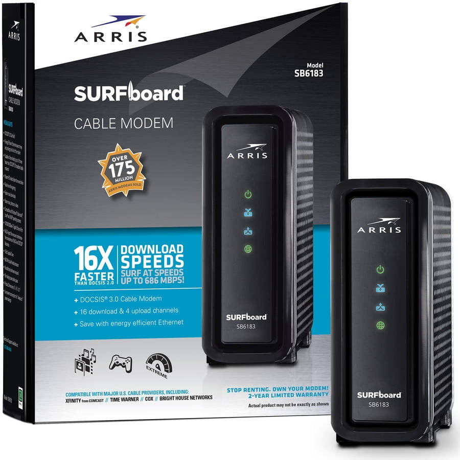 ARRIS SURFboard SB6183 DOCSIS 3.0 Cable Modem