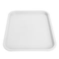 Fast Food Tray PP Rectangular Thick Slip Resistant Multi Purpose Food
