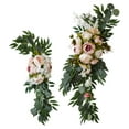 thumbnail image 2 of Silk Wedding Arch Flower Artificial Floral Arch Floral Arrangement Display Fake, 2 of 7