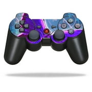 Protective Vinyl Skin Decal Skin Compatible With Sony PlayStation 3 PS3 Controller wrap sticker skins Violet Butterfly